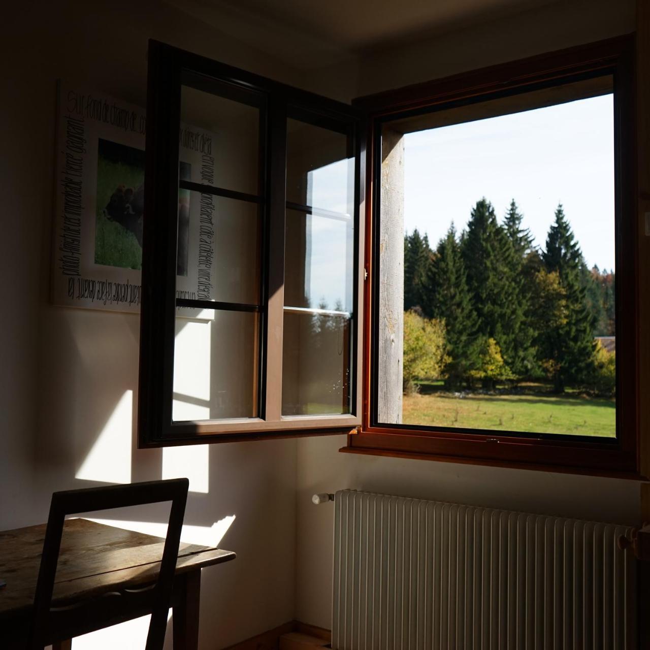 Auberge De La Perdrix Hauterive-la-Fresse ภายนอก รูปภาพ